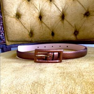 Banana Republic Skinny Copper Belt